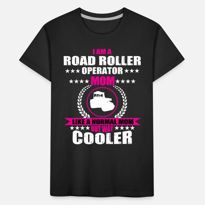 Construction de la route Rollers Mama T-shirt bio Premium Enfant