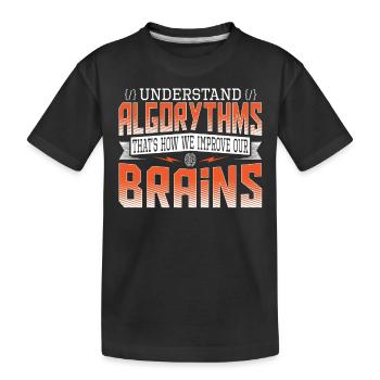 Hacking Programmierung Coder Entwickler - Kinder Premium Bio T-Shirt - Schwarz - Vorne