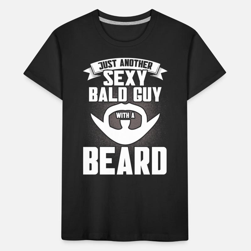 Bärte Spruch Lustiges Bartgeschenk Bart Kinder Premium Bio T-Shirt