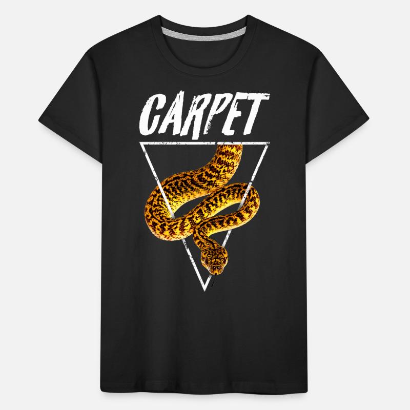 Tapis Python Retro Snake Propriétaire T-shirt bio Premium Enfant