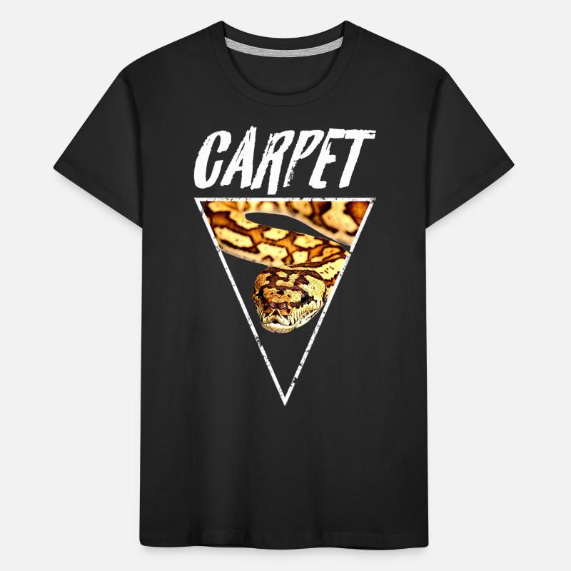 Teppichpython Besitzer Reptile Keeper Kinder Premium Bio T-Shirt