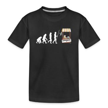 Vendre Lemonade Stand Boss Juice Business Citron - T-shirt bio Premium Enfant - noir - Devant