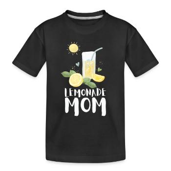 Vends Stand De Limonade Boss Juice Business Lemon - T-shirt bio Premium Enfant - noir - Devant
