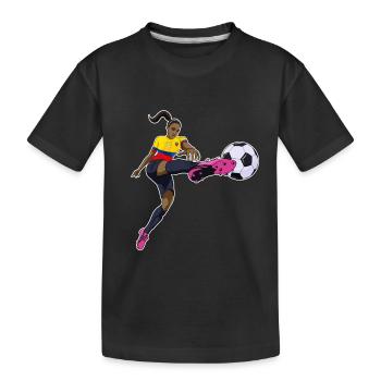 Ecuadorian National Soccer Team I Football Ecuador - Kinder Premium Bio T-Shirt - Schwarz - Vorne