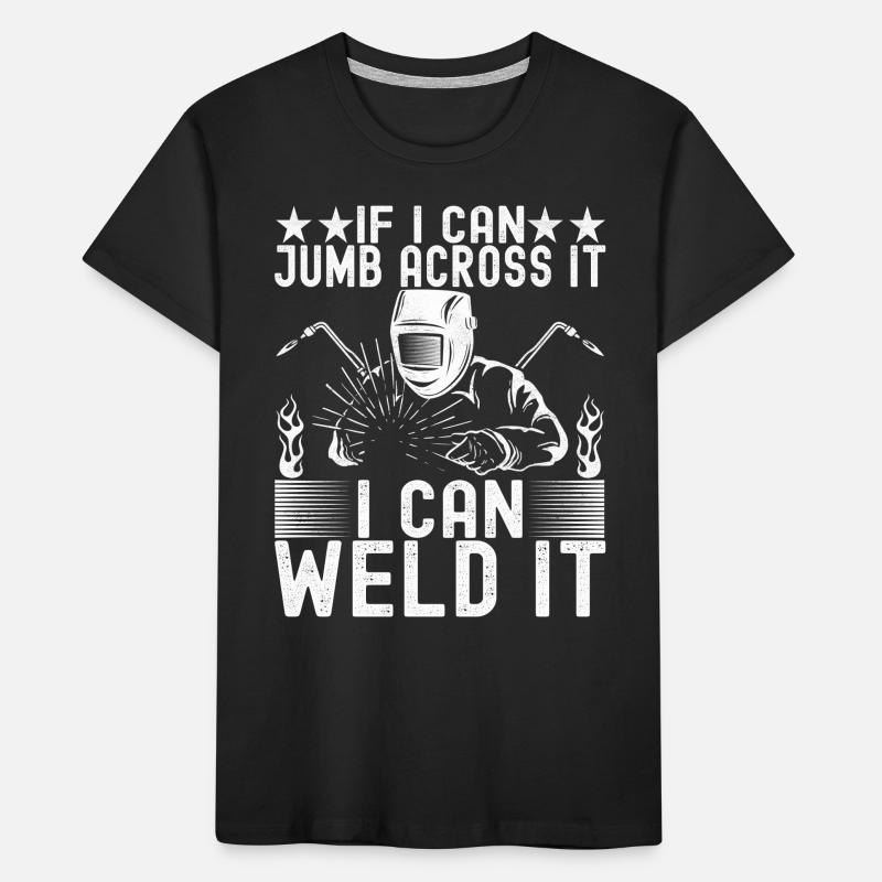 Welder welding Kids' Premium Organic T-Shirt