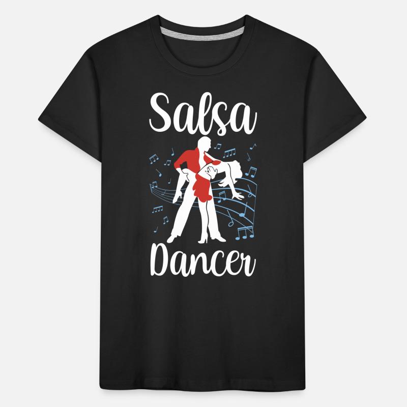 Danseur de salsa Hobby Danse Danse T-shirt bio Premium Enfant