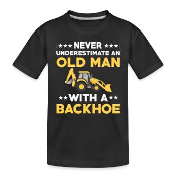 Chargeuses-pelleteuses pour hommes - T-shirt bio Premium Enfant - noir - Devant