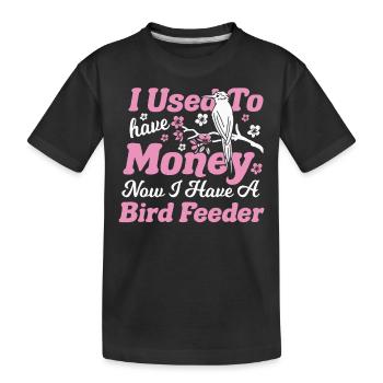 Observation des oiseaux Ornithologue ornithologue - T-shirt bio Premium Enfant - noir - Devant