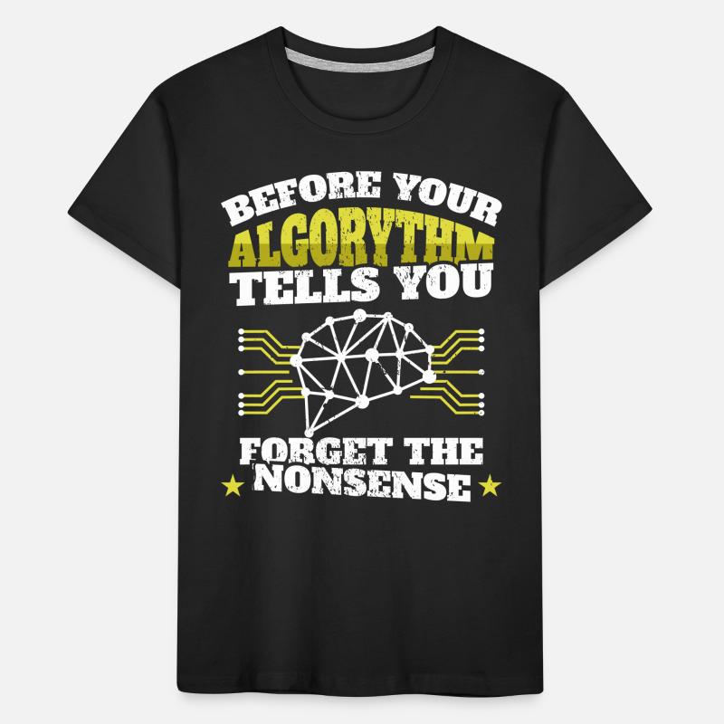 Robot Engineers Software Developer Kids' Premium Organic T-Shirt