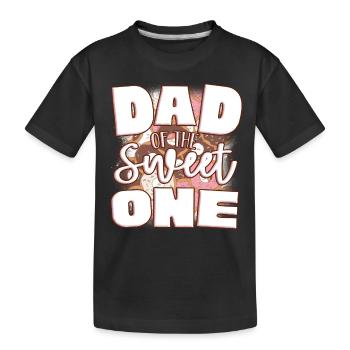 Papa du doux - T-shirt bio Premium Enfant - noir - Devant