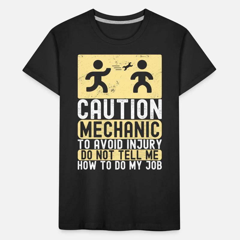 Mécanicien automobile Technicien en mécatronique T-shirt bio Premium Enfant