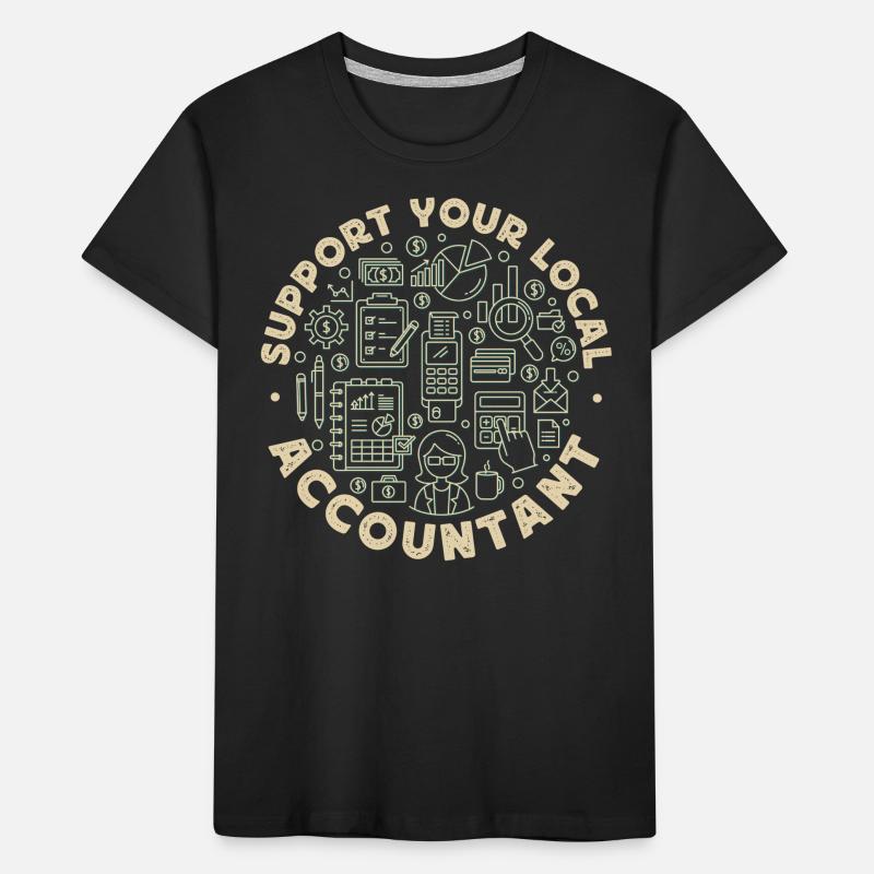 Comptable Comptable Comptable T-shirt bio Premium Enfant