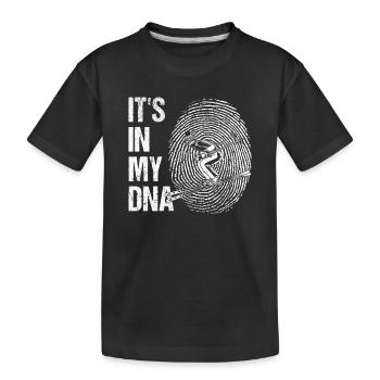 Sports d’hiver amusants Ski alpin - T-shirt bio Premium Enfant - noir - Devant