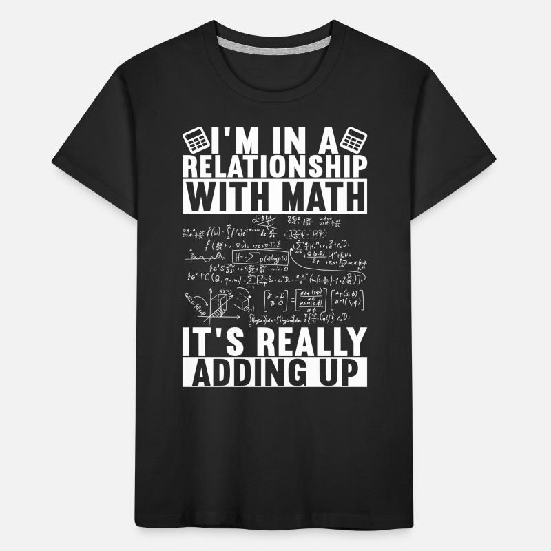 Math Teacher Kids' Premium Organic T-Shirt