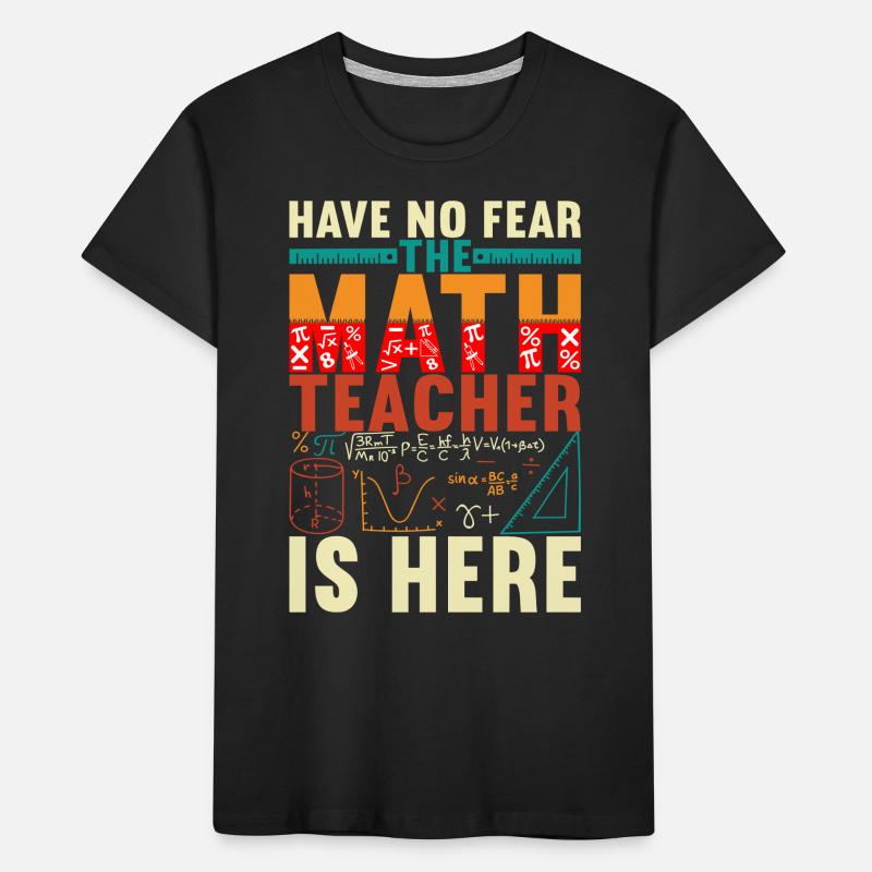 Mathe Mathelehrer Kinder Premium Bio T-Shirt