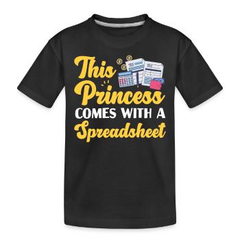 Comptable Comptable Comptable - T-shirt bio Premium Enfant - noir - Devant