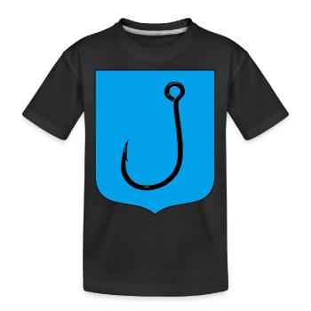 Haken - Kinder Premium Bio T-Shirt - Schwarz - Vorne
