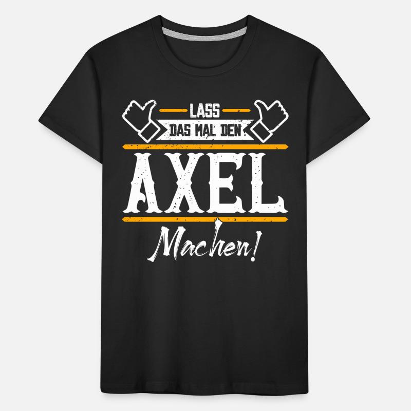 Axel Geschenkidee Geschenk Geburtstag Kinder Premium Bio T-Shirt