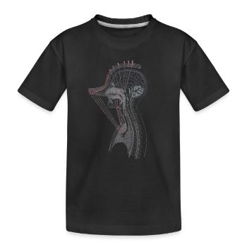 Tenor Singer Choir Vocalist Theatre Student, Opera - Kinder Premium Bio T-Shirt - Schwarz - Vorne