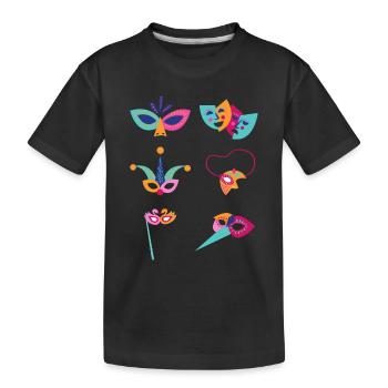 Tenor Singer Choir Vocalist Theatre Student, Opera - Kinder Premium Bio T-Shirt - Schwarz - Vorne