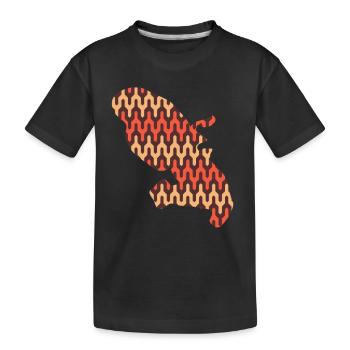 Martinique - T-shirt bio Premium Enfant - noir - Devant