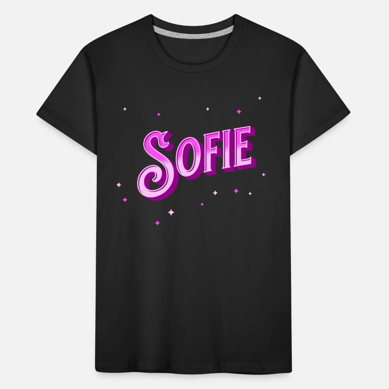 Sofie name personalized Kids' Premium Organic T-Shirt