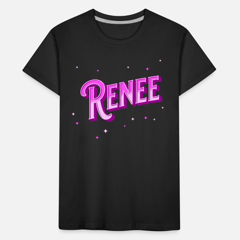 Renee name personalized Kids' Premium Organic T-Shirt