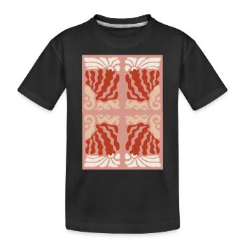 Art Nouveau, Arts & Crafts, Esthétique, Vintage-1900 - T-shirt bio Premium Enfant - noir - Devant