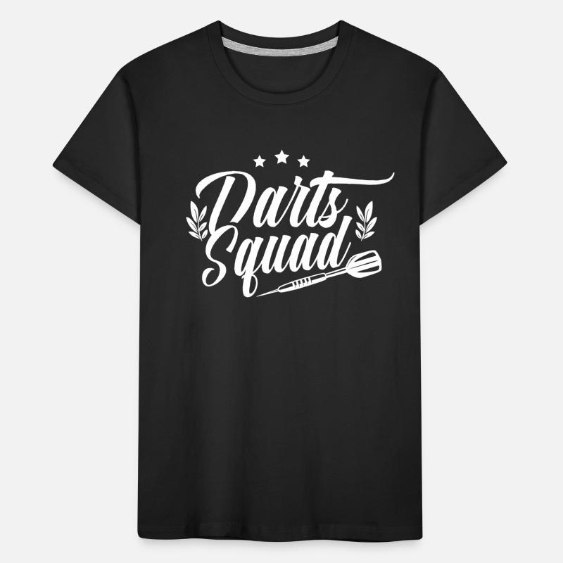 Équipe de fléchettes Équipe de fléchettes Club de fléchettes T-shirt bio Premium Enfant