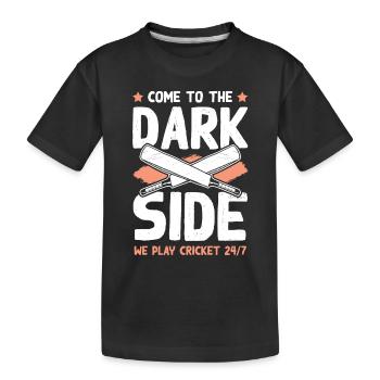 Cricket Côté obscur - T-shirt bio Premium Enfant - noir - Devant