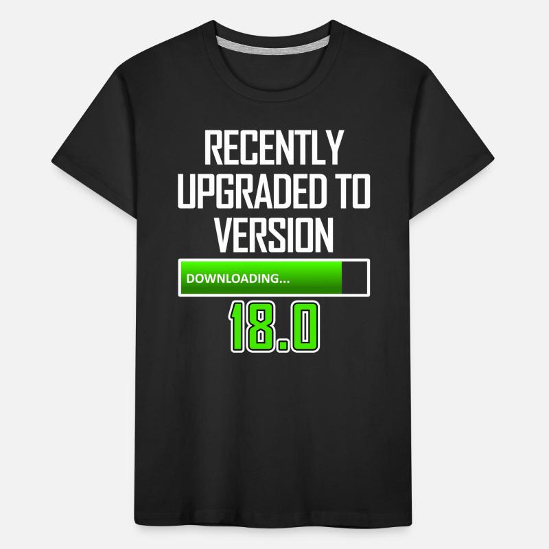 IT Worker 18th Birthday PC Gaming Kids' Premium Organic T-Shirt