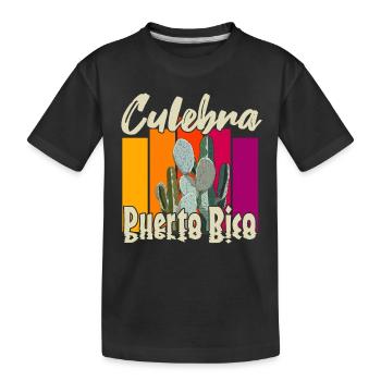 Culebra Porto Rico - T-shirt bio Premium Enfant - noir - Devant