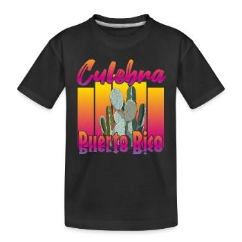 Culebra Porto Rico - T-shirt bio Premium Enfant - noir - Devant