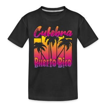 Culebra Porto Rico - T-shirt bio Premium Enfant - noir - Devant