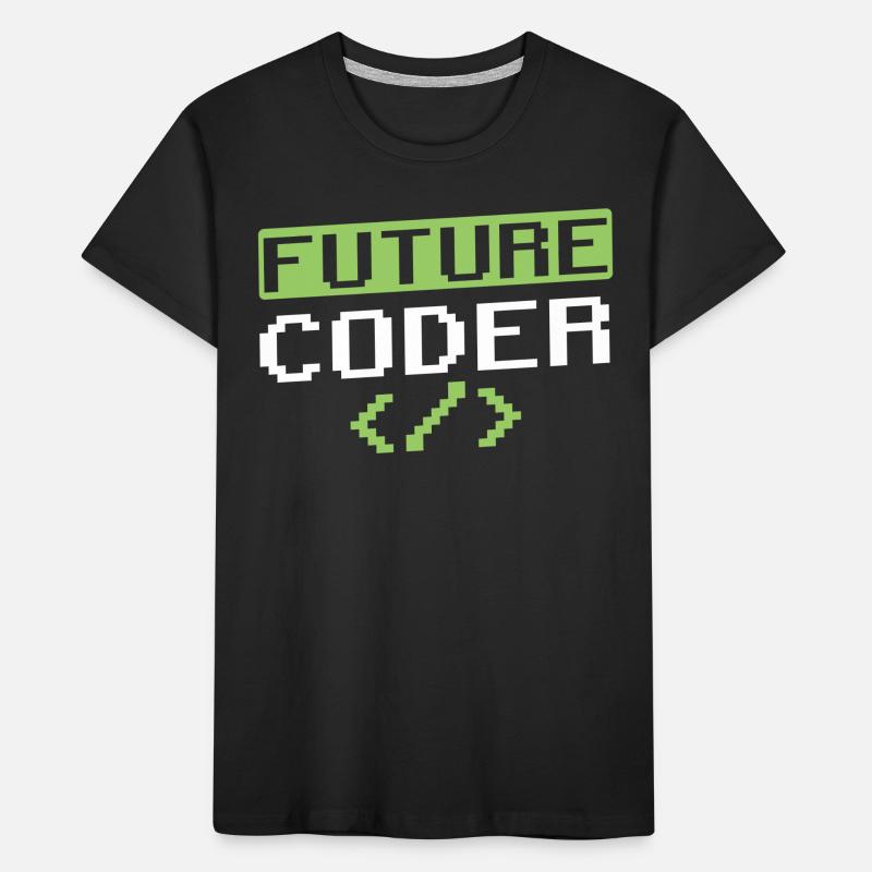 Code du programmeur de codage du futur codeur T-shirt bio Premium Enfant