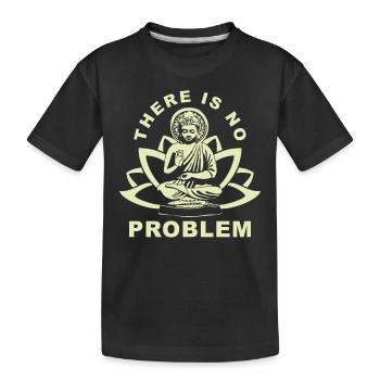 Citation Zen de Bouddha - T-shirt bio Premium Enfant - noir - Devant