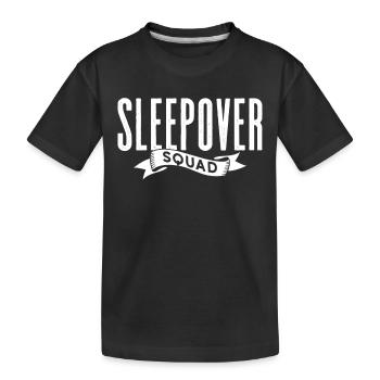 Nuit de groupe douce nuitée - T-shirt bio Premium Enfant - noir - Devant