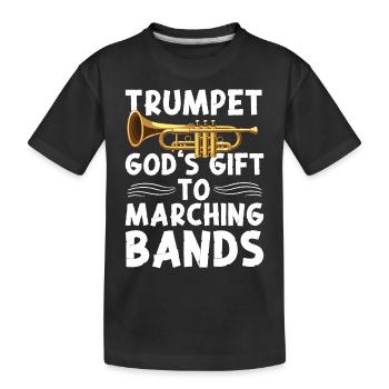 Fanfare de trompettistes - T-shirt bio Premium Enfant - noir - Devant