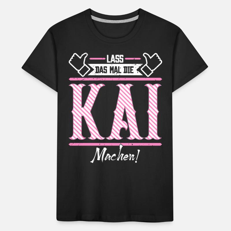Kai Geschenkidee Geschenk Geburtstag Kinder Premium Bio T-Shirt