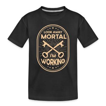 Serrurier Crochetage de serrure Serrurier Employé Serrurier - T-shirt bio Premium Enfant - noir - Devant