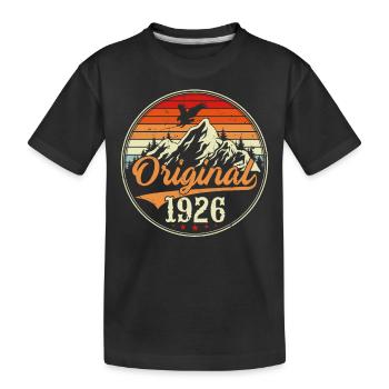 Original 1926 - T-shirt bio Premium Enfant - noir - Devant