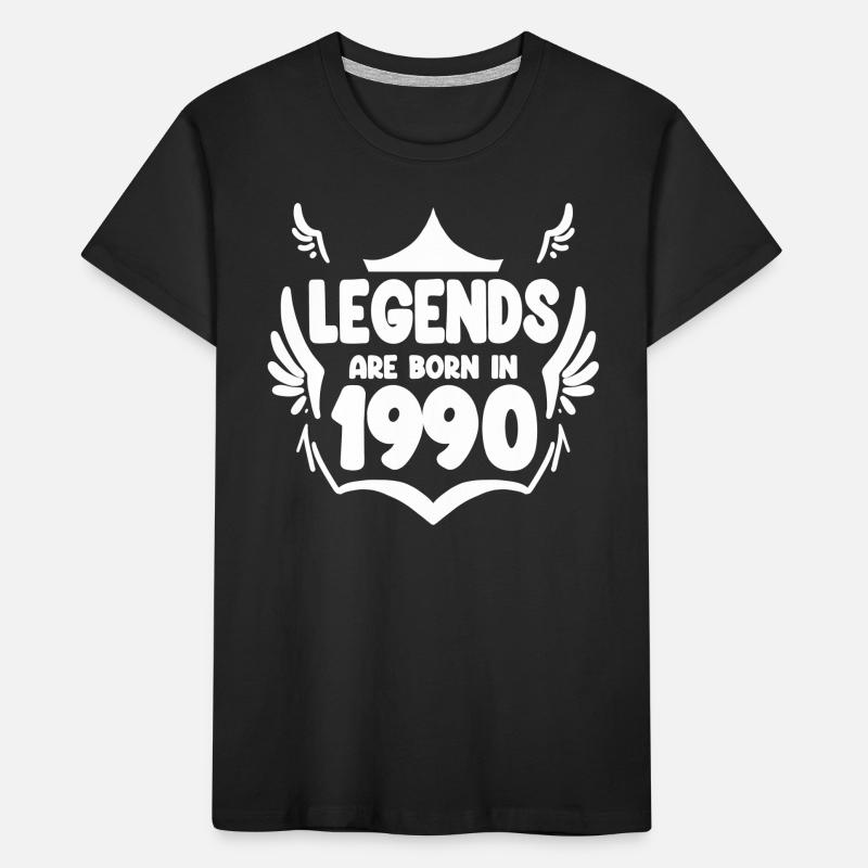 1990 - Born 1990 Kids' Premium Organic T-Shirt