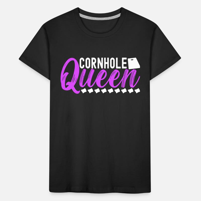 Cornhole Spieler Cornhole Board Kinder Premium Bio T-Shirt