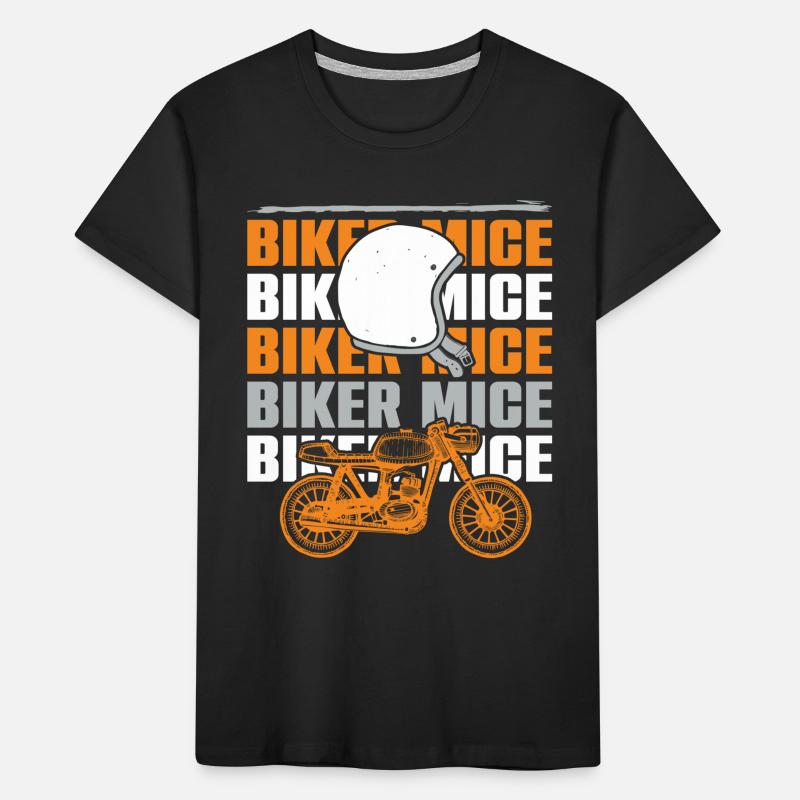 motorrad biker spruch Kinder Premium Bio T-Shirt