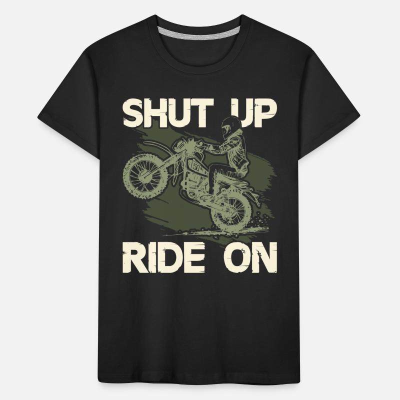 Devis Balade à moto T-shirt bio Premium Enfant