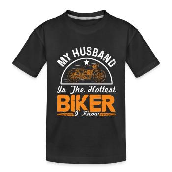 moto mari disant - T-shirt bio Premium Enfant - noir - Devant