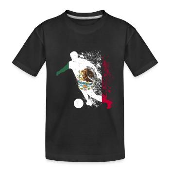 Mexico National Team World Cup - Kids' Premium Organic T-Shirt - black - Front