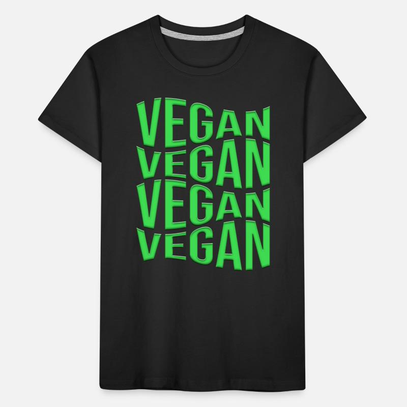 végétalien T-shirt bio Premium Enfant