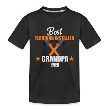 Retro Ferry Vêtements Porte-conteneurs - T-shirt bio Premium Enfant - noir - Devant