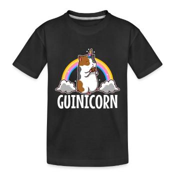 Guinicorne - T-shirt bio Premium Enfant - noir - Devant